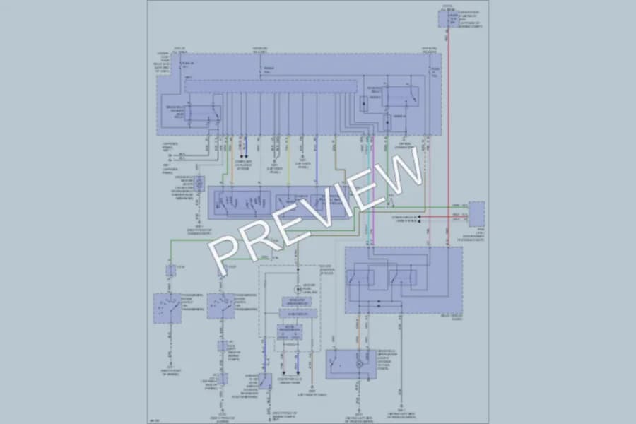 2013 Honda Accord Wiper Washer wiring diagram preview