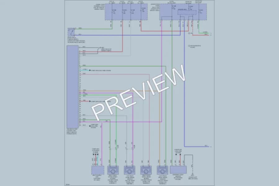 2013 Honda CRV Anti Lock Brakes wiring diagram preview