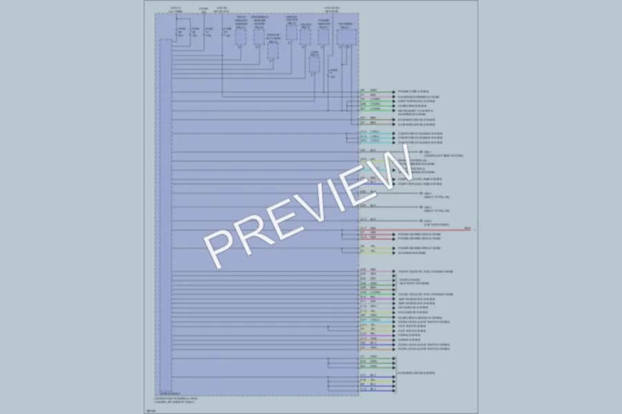 2013 Honda CRV Body Control Modules wiring diagram preview