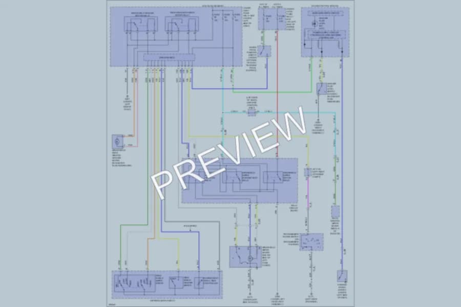 2013 Honda CRV Wiper Washer wiring diagram preview