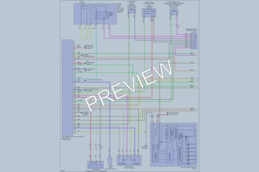 2013 Honda Civic Engine Performance wiring diagram preview