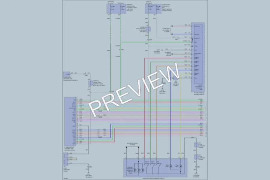 2013 Honda Odyssey Memory Systems wiring diagram preview