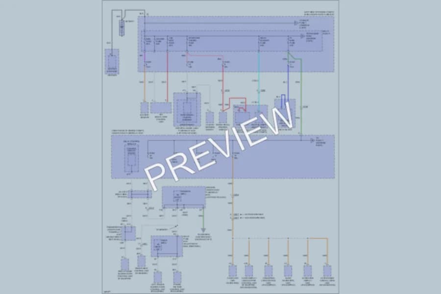 2013 Honda Odyssey Power Distribution wiring diagram preview