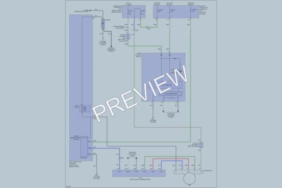 2013 Honda Odyssey Starting Charging wiring diagram preview