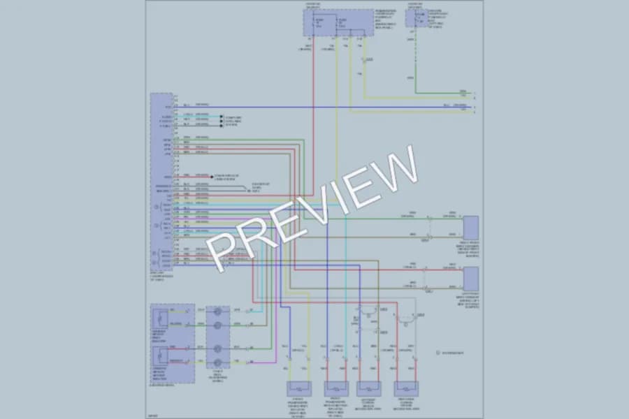 2013 Honda Odyssey Supplemental Restraints wiring diagram preview