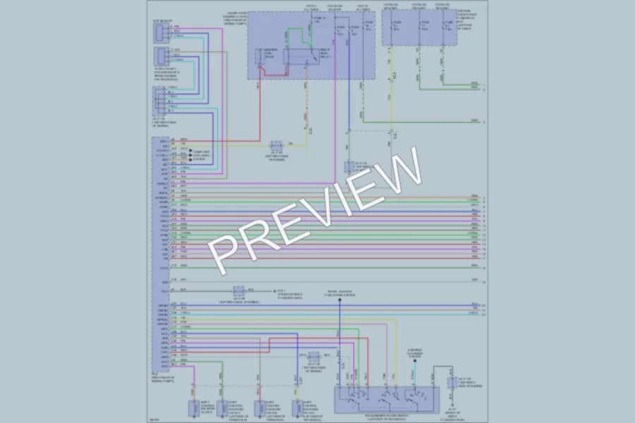 2013 Honda Odyssey Transmission wiring diagram preview