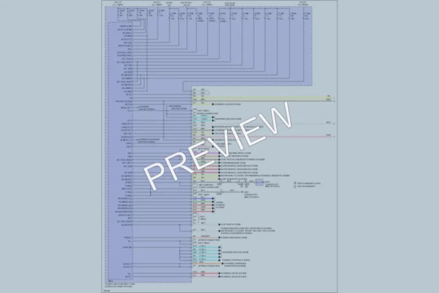 2013 Honda Pilot Body Control Modules wiring diagram preview