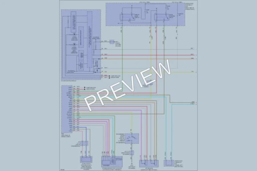 2013 Honda Pilot Cruise Control wiring diagram preview