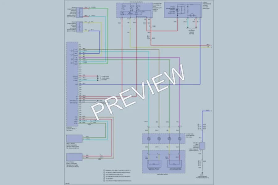 2013 Honda Pilot Supplemental Restraints wiring diagram preview
