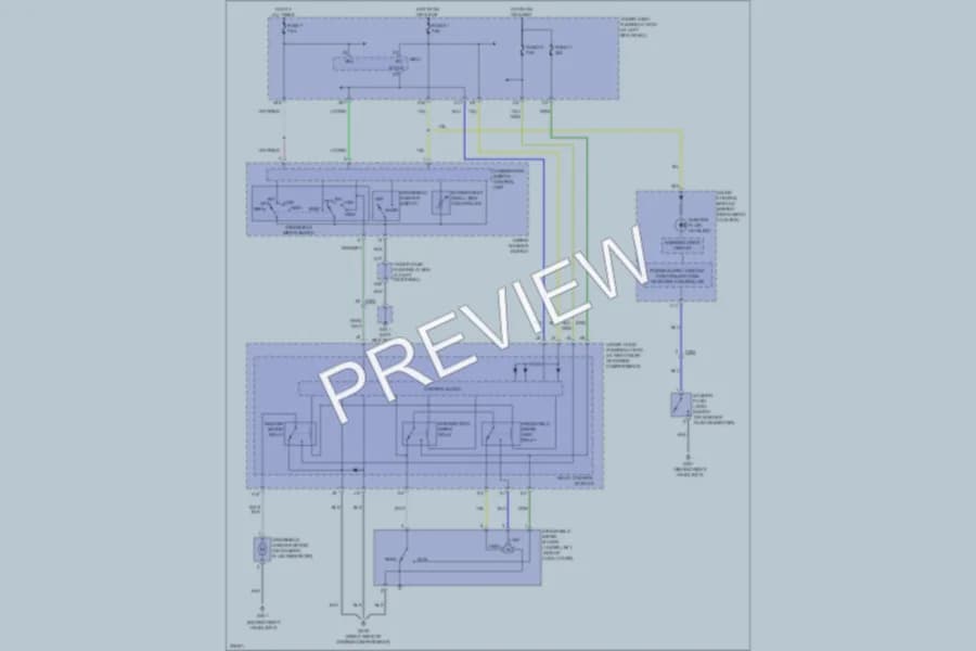2013 Honda Ridgeline Wiper Washer wiring diagram preview