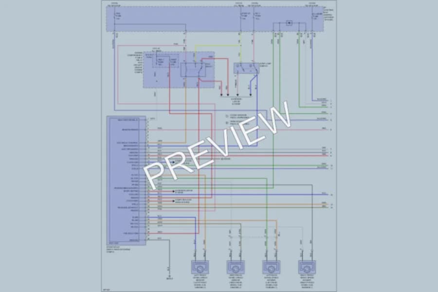 2013 Hyundai Accent Anti Lock Brakes wiring diagram preview