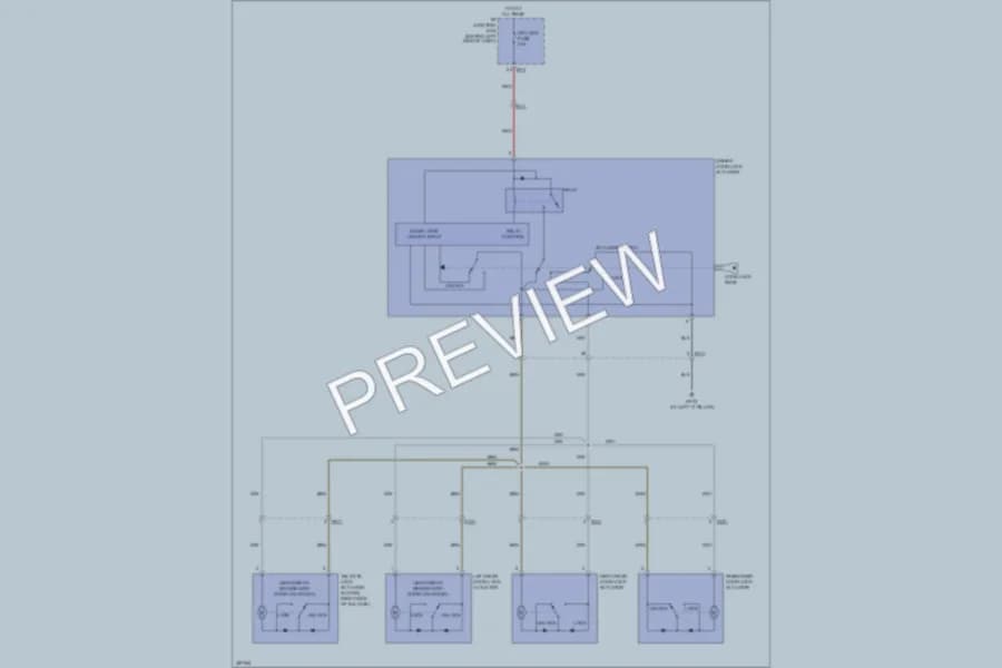 2013 Hyundai Accent Anti Theft wiring diagram preview