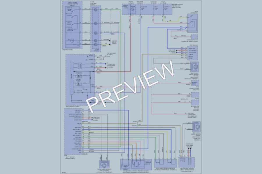 2013 Hyundai Accent Cruise Control wiring diagram preview