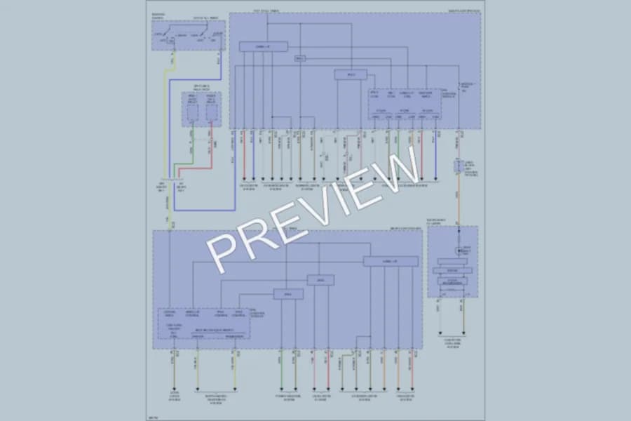 2013 Hyundai Azera Body Control Modules wiring diagram preview
