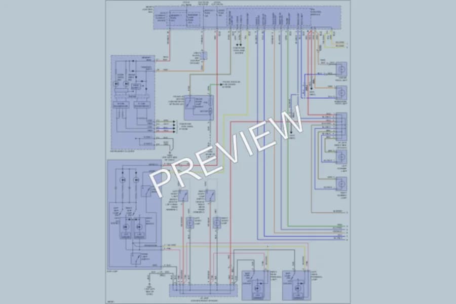 2013 Hyundai Azera Interior Lights wiring diagram preview