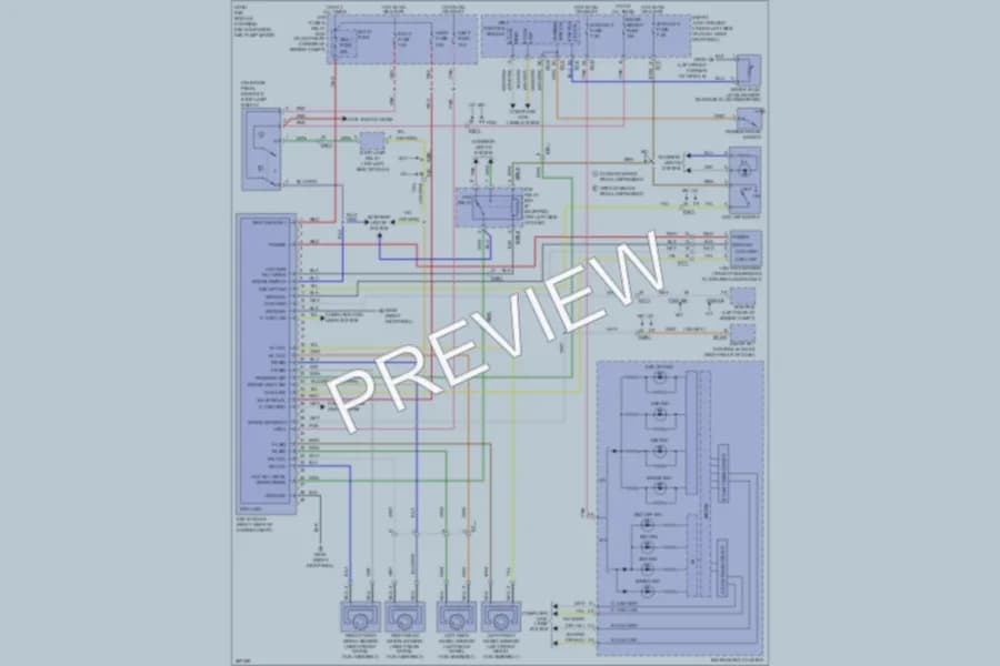 2013 Hyundai Elantra Anti Lock Brakes wiring diagram preview