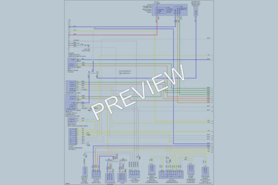 2013 Hyundai ElantraGT Computer Data Lines wiring diagram preview
