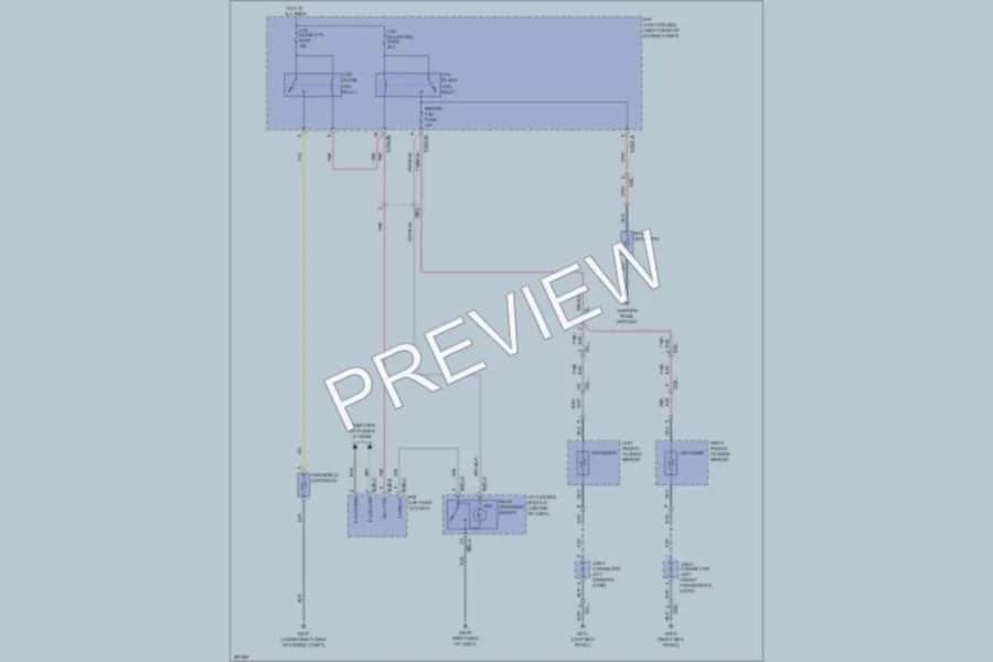 2013 Hyundai Equus Defoggers wiring diagram preview