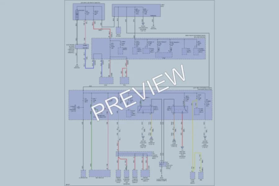 2013 Hyundai Equus Power Distribution wiring diagram preview