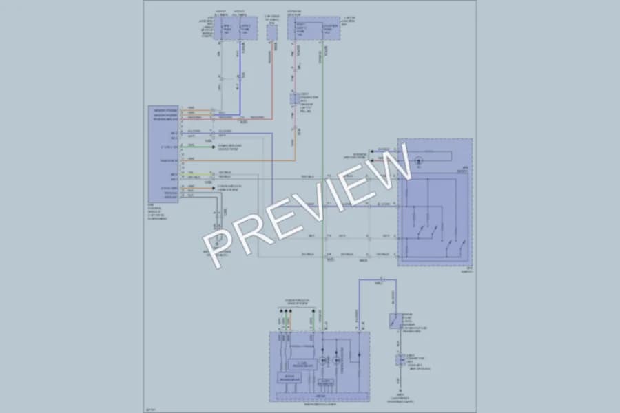 2013 Hyundai Equus Shift Interlock wiring diagram preview