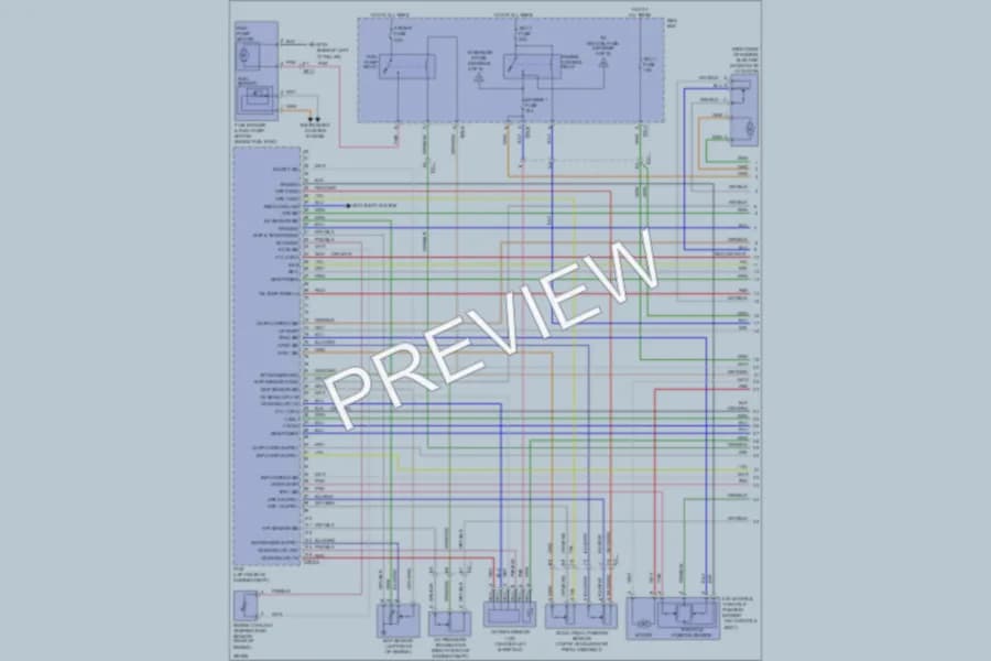 2013 Hyundai SantaFeSport Engine Performance wiring diagram preview