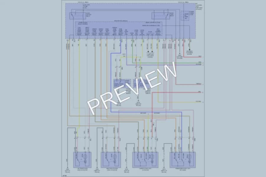 2013 Hyundai Sonata Anti Theft wiring diagram preview