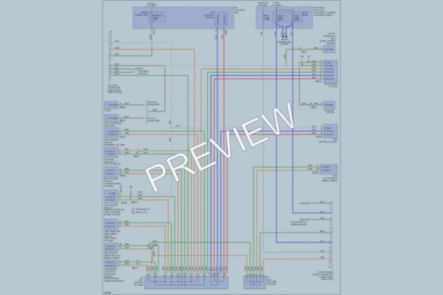 2013 Hyundai Tucson Computer Data Lines wiring diagram preview
