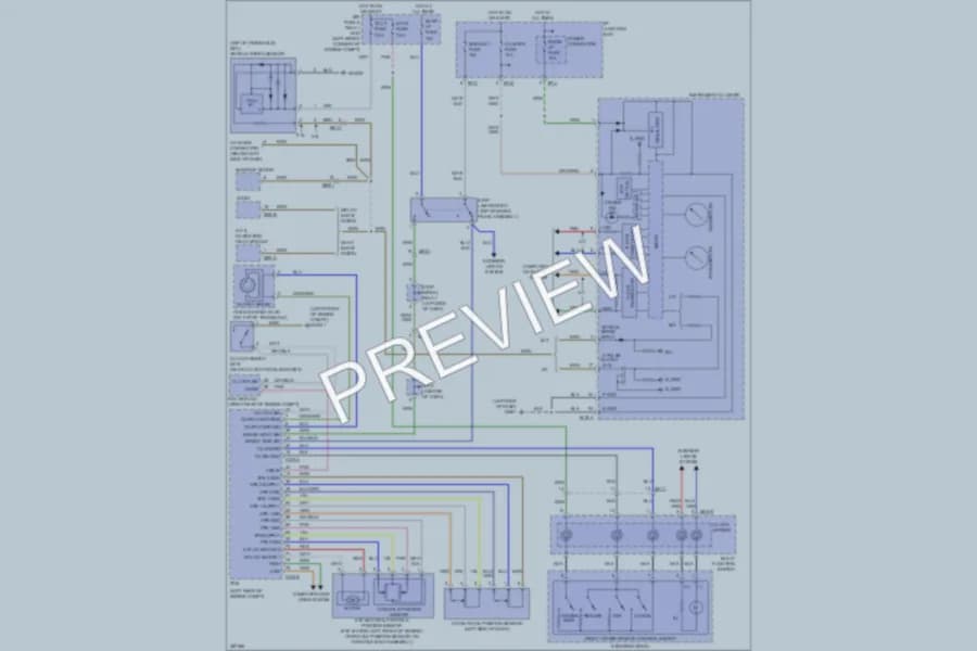 2013 Hyundai Tucson Cruise Control wiring diagram preview
