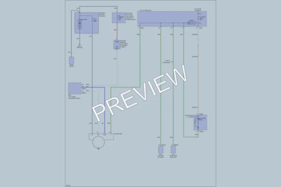 2013 Hyundai Tucson Starting Charging wiring diagram preview