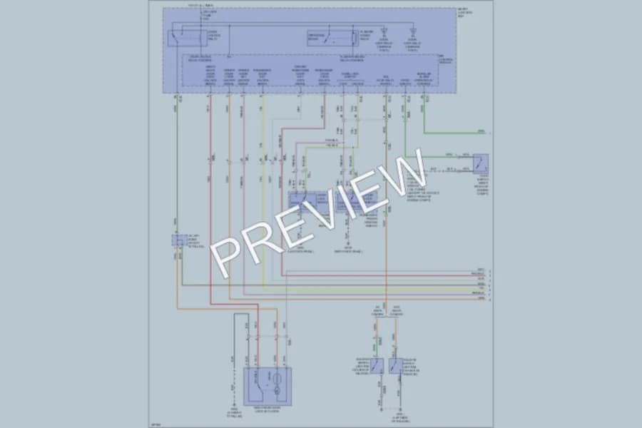 2013 Hyundai Veloster Anti Theft wiring diagram preview