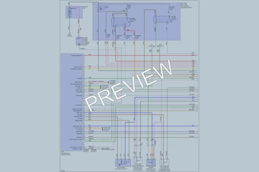 2013 Hyundai Veloster Engine Performance wiring diagram preview