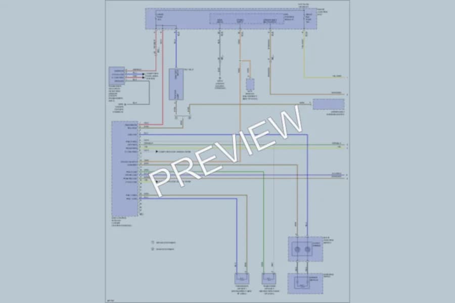 2013 Hyundai Veloster Supplemental Restraints wiring diagram preview