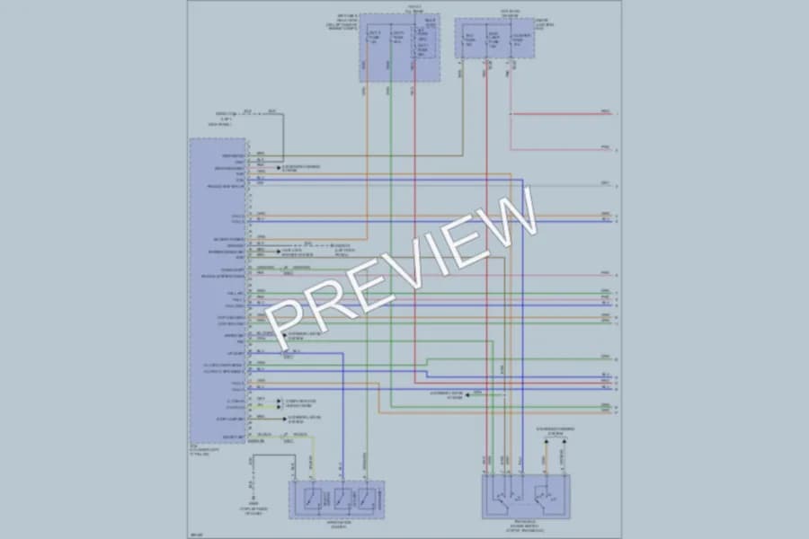 2013 Hyundai Veloster Transmission wiring diagram preview