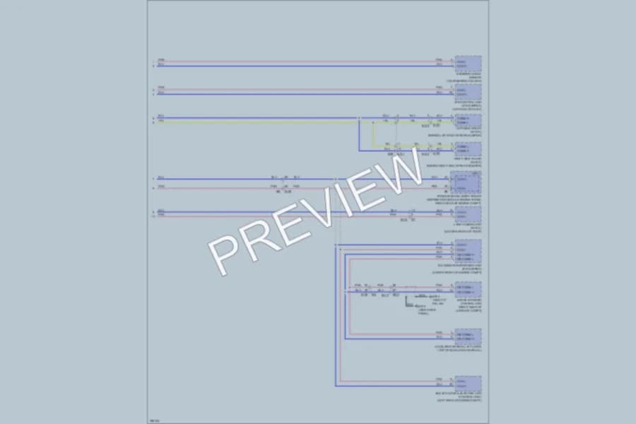 2013 Infiniti EX37 Computer Data Lines wiring diagram preview