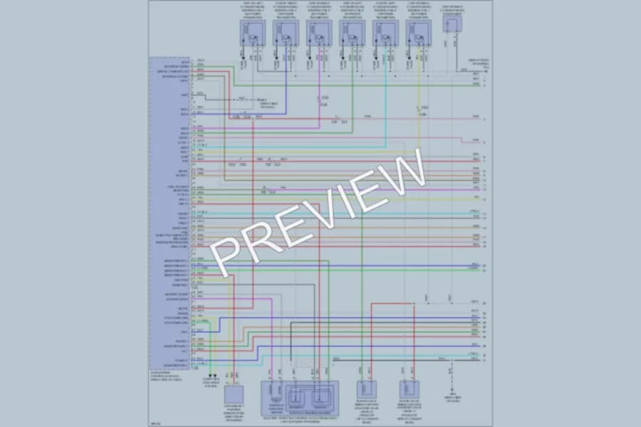 2013 Infiniti EX37 Engine Performance wiring diagram preview