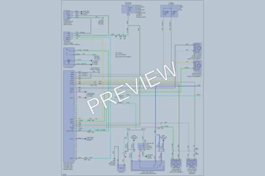2013 Infiniti G37 Anti Lock Brakes wiring diagram preview