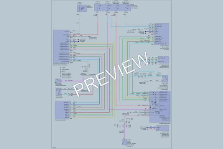 2013 Infiniti G37 Warning Systems wiring diagram preview