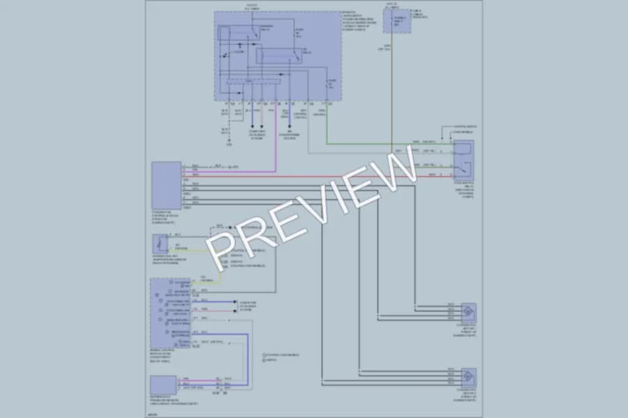 2013 Infiniti G37x Cooling Fan wiring diagram preview