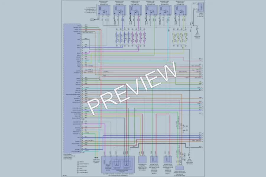 2013 Infiniti G37x Engine Performance wiring diagram preview