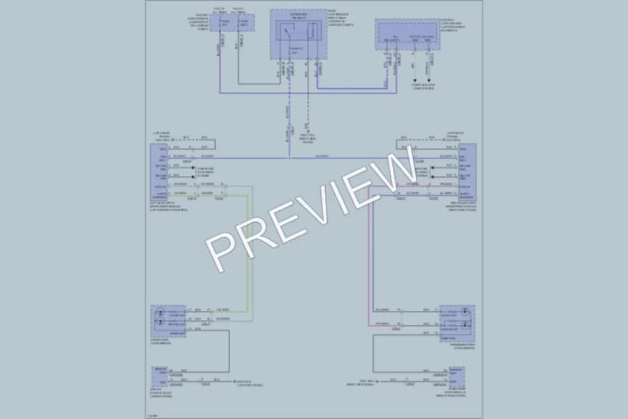 2013 Jaguar XJLSupercharged Navigation wiring diagram preview