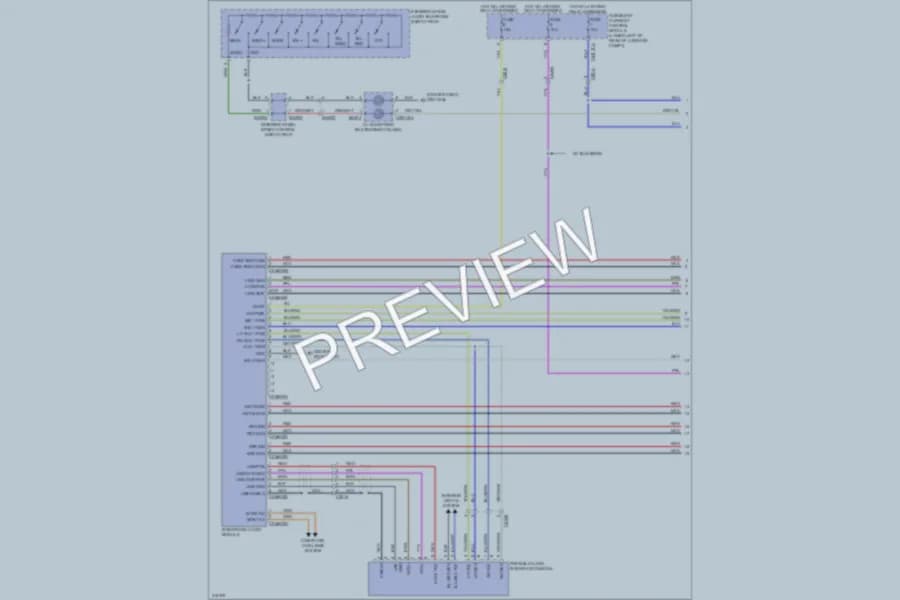 2013 Jaguar XJLSupercharged Radio wiring diagram preview
