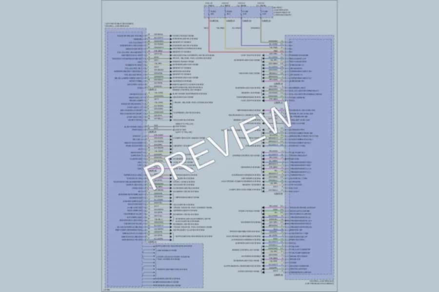 2013 Jaguar XJLSupersport Body Control Modules wiring diagram preview