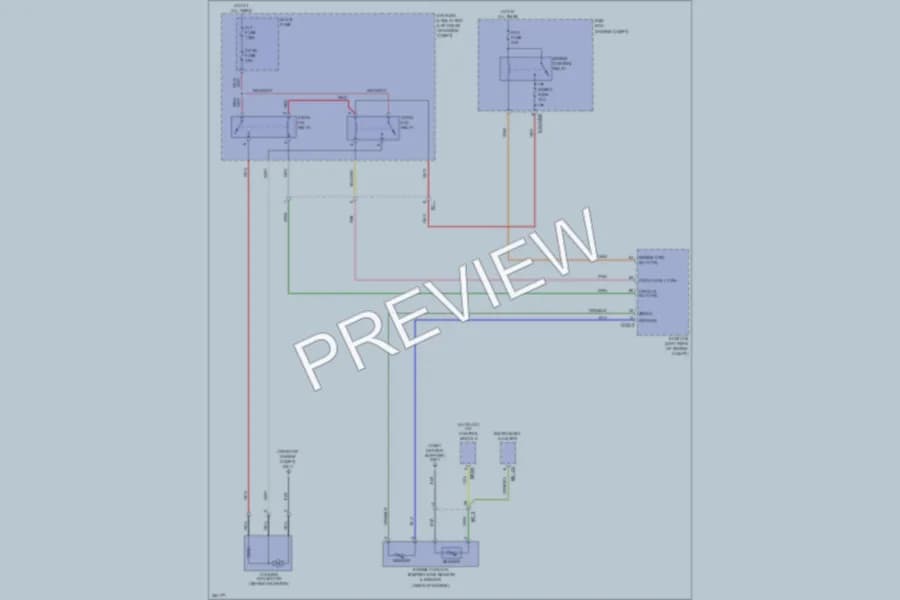2013 Kia Forte Cooling Fan wiring diagram preview