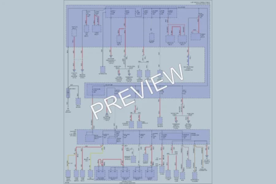 2013 Kia Forte Power Distribution wiring diagram preview