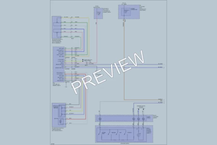 2013 Kia Optima Cruise Control wiring diagram preview