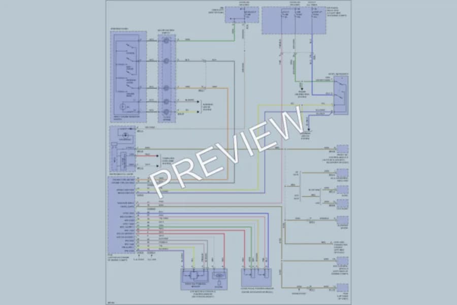 2013 Kia Sorento Cruise Control wiring diagram preview