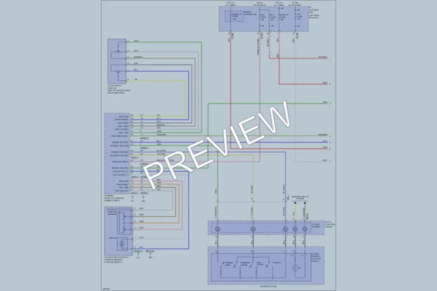 2013 Kia Soul Cruise Control wiring diagram preview