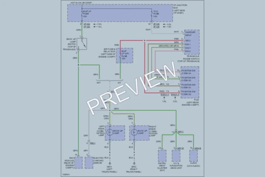 2013 Kia Soul Exterior Lights wiring diagram preview