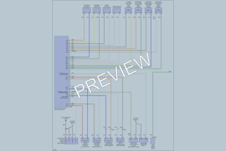 2013 Kia Soul Supplemental Restraints wiring diagram preview