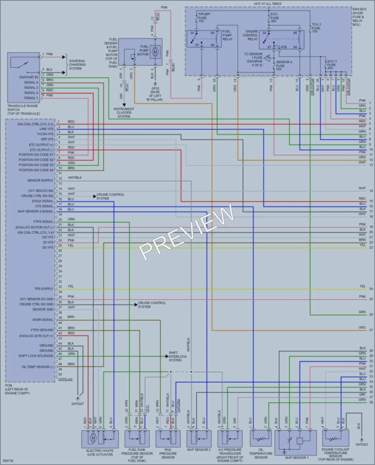 2013 Kia Sportage Engine Performance wiring diagram preview